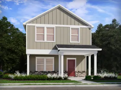 New construction Single-Family house 3128 Miller Falls Rd, Wendell, NC 27591 plan Thompson - image