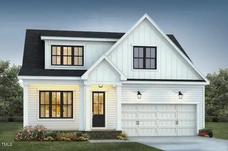 New construction Single-Family house 109 Big Bradley Dr, Wendell, NC 27591 plan Harper - image