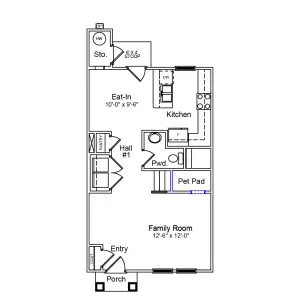 New construction Single-Family house 1086 Astoria Dr, Columbia, SC 29229 plan Laurens - image