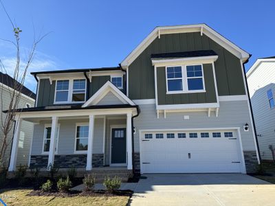 New construction Single-Family house 433 Edison Rail Lane, Knightdale, NC 27545 - photo 0