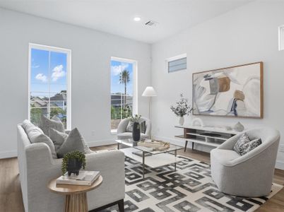 New construction Single-Family house 1802 Del Norte St, Unit C, Houston, TX 77018 - image 10