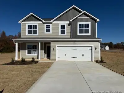 New construction Single-Family house 122 Jones Creek Ln, Lillington, NC 27546 plan Rose - image