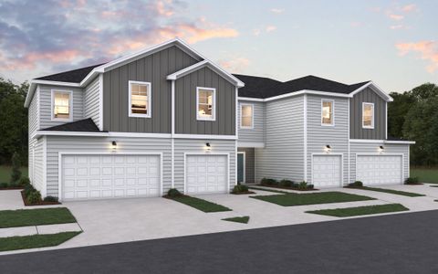 New construction Townhouse house Holly Ridge, NC 28445 plan Watercrest - Townhomes - image
