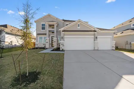 New construction Single-Family house 19128 Kleingrass Ln, Pflugerville, TX 78660 Concord 2575 S 3cg- photo 0