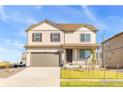 New construction Single-Family house 1814 Pinnacle Avenue, Lochbuie, CO 80603 The Henley- photo 0