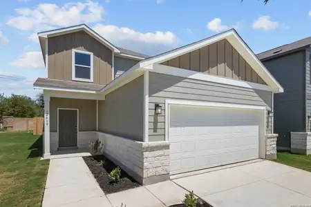 New construction Single-Family house 12419 Spike Hts, San Antonio, TX 78245 plan Eleanor - 2396 - image