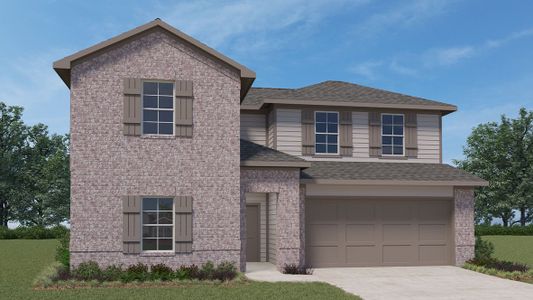 New construction Single-Family house 2224 Gabby Cole Ln, San Antonio, TX 78253 plan The Ozark - image