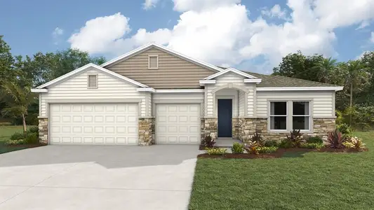 New construction Single-Family house 1553 Nw 127Th Dr, Newberry, FL 32669 plan Camden - image