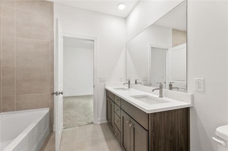 New construction Single-Family house 727 Crest Line Trl, Powder Springs, GA 30127 plan CHATHAM D - image 13