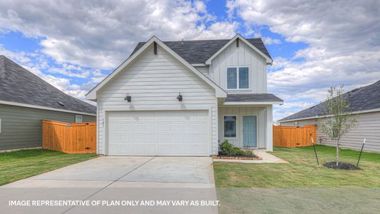 New construction Single-Family house 225 Flora Vista St, San Marcos, TX 78666 plan The Nicole - image
