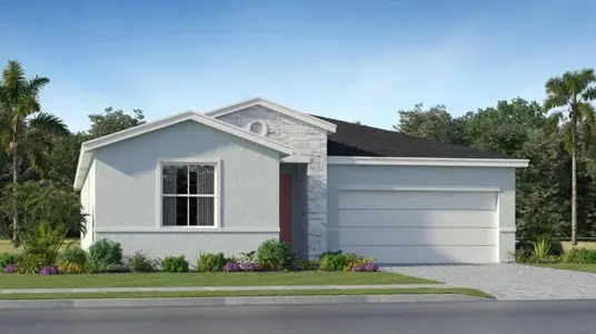 New construction Single-Family house 3611 Angler Dr, Fort Pierce, FL 34946 plan Hartford - image