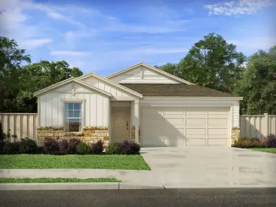 New construction Single-Family house 160 Sleep Holw, Jarrell, TX 76537 plan The Spade (802) - image