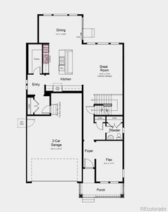 Structural options added include: Gourmet kitchen, 8' interior doors on main level, full unfinished basement, plumbing rough-in at basement and outdoor patio.