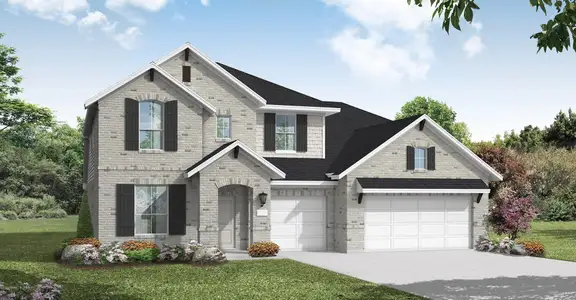 New construction Single-Family house 1721 Sauterne Dr, Leander, TX 78641 plan Logan II - image