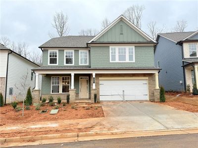 New construction Single-Family house 36 Mayfair St, Dawsonville, GA 30534 Savoy- photo 0