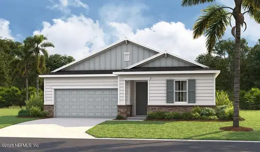 New construction Single-Family house 96054 Carrera Wy, Fernandina Beach, FL 32034 plan Ashwood - image
