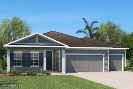 New construction Single-Family house 240 Montgomery Ct, Palm Coast, FL 32164 Panama Grand- photo 0