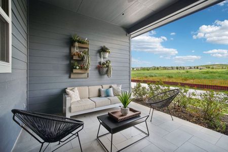 New construction Single-Family house 7900 Skytree Dr, Austin, TX 78744 plan Colonnade - image