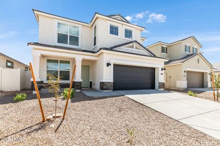 New construction Single-Family house 17631 W Sanna St, Waddell, AZ 85355 Passerine- photo 0