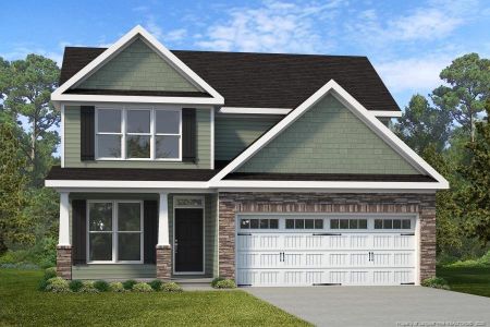 New construction Single-Family house Raeford, NC 28376 plan Campbell - image