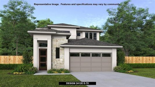 New construction Single-Family house 7004 Pappy Van Winkle St, Austin, TX 78744 Design 2412E- photo 0 0