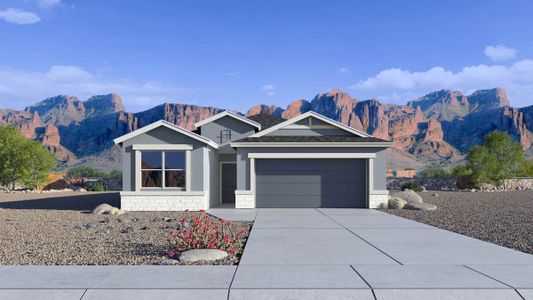 New construction Single-Family house 1511 E Lardner Dr, Casa Grande, AZ 85122 Easton- photo 0