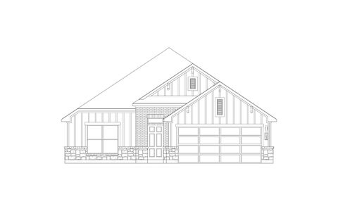New construction Single-Family house 311 Sepulveda St, Hutto, TX 78634 Pecos- photo 0