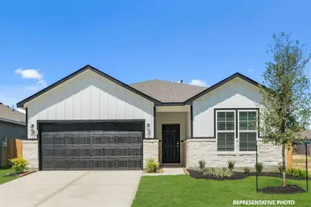 New construction Single-Family house 10712 Aston Ct, Bryan, TX 77845 plan Brazos - image