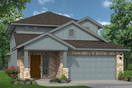New construction Single-Family house 396 Hickory Hills Dr, Pattison, TX 77423 plan Azalea 2107 - image