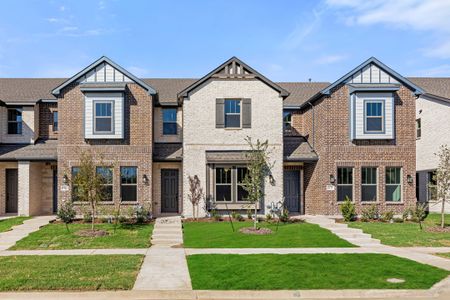 New construction Townhouse house 6415 Baritone Ct, Sachse, TX 75048 Columbia Homeplan- photo 1 1