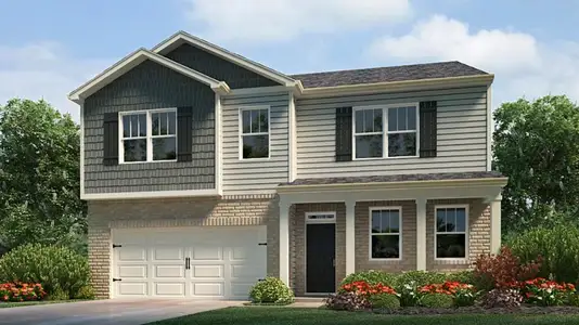 New construction Single-Family house 101 Crooked Lake Park, Villa Rica, GA 30180 plan Hanover - image