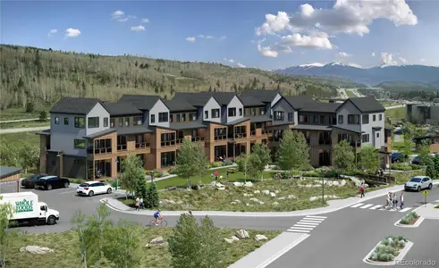 New construction Condo house 105 Lusher Ct, Unit 112, Frisco, CO 80443 - image