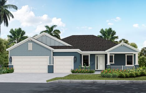 New construction Single-Family house 13427 Old Creek Ct, Parrish, FL 34219 plan Sanibel 2 - image
