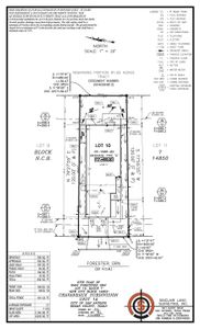 9942 forestier grn -site plan