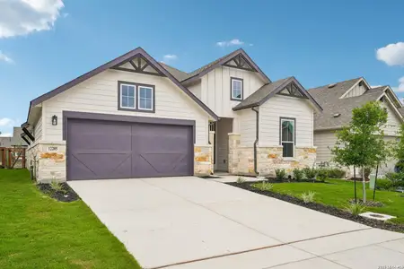 New construction Single-Family house 12205 Moon Pool, Schertz, TX 78154 plan Oleander - image