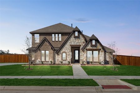 New construction Single-Family house 315 Spring Cir, Red Oak, TX 75154 plan Carolina IV Side Entry - image