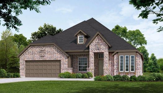 Elevation B | Concept 2533 at Abe's Landing in Granbury, TX by Landsea Homes