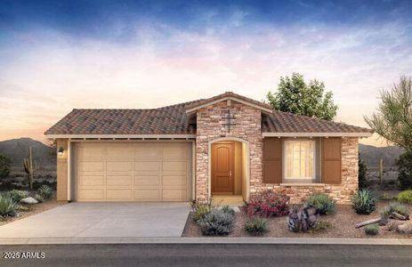 New construction Single-Family house 13530 W Copperleaf Ln, Peoria, AZ 85383 Cantania- photo 0