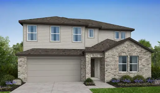 New construction Single-Family house 14112 Axel Johanson Dr, Del Valle, TX 78617 plan Warbler - image