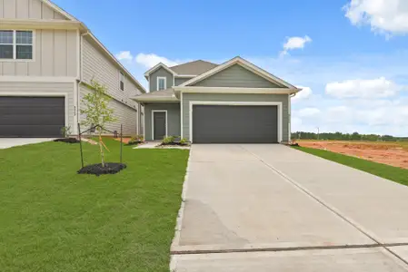 New construction Single-Family house 9243 Grace Ridge Dr, Willis, TX 77318 Redbud- photo 0