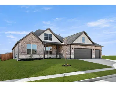 New construction Single-Family house 219 Saddletree Dr, Nevada, TX 75173 plan The Rockford D - image