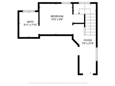 First floor digital floor plan