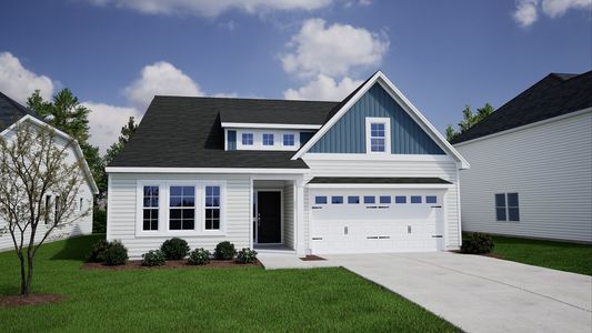 New construction Single-Family house 817 School Field Dr, Sneads Ferry, NC 28460 plan Gwinnett - image