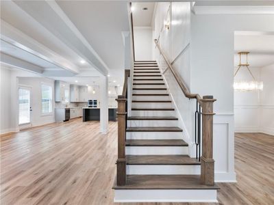New construction Single-Family house 4201 Hosch Reserve Drive Park, Buford, GA 30519 Magnolia- photo 0
