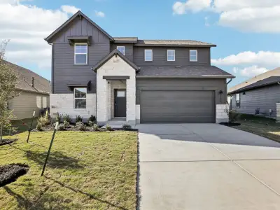 New construction Single-Family house 104 Holmby Dr, Hutto, TX 78634 plan The Kessler (454) - image