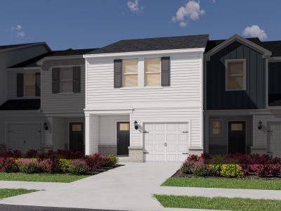New construction Townhouse house 930 Broadleaf Trce, Mebane, NC 27302 plan Amber - image