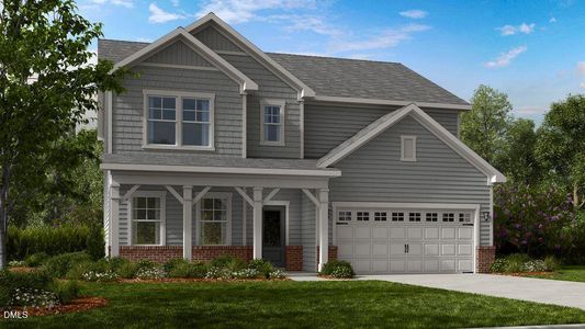 New construction Single-Family house 101 Magma Ln, Holly Springs, NC 27540 plan Ashford - image