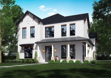 New construction Single-Family house 1402 Du Barry Ln, Houston, TX 77018 - image