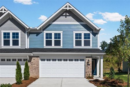New construction Townhouse house 18 Gold Dust Dr, Unit 21-B, Dawsonville, GA 30534 plan Hudson - image