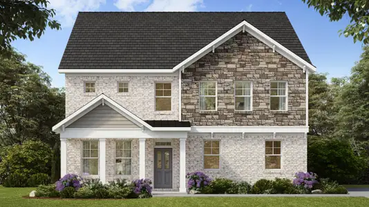 New construction Single-Family house 1616 Brookstone Xing, Bogart, GA 30622 plan Summit - image